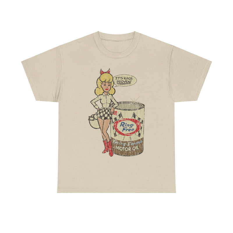 Load image into Gallery viewer, Ring Free Oil Race Proven 1923 Automobile T-shirt
