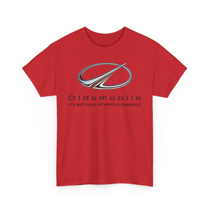 Load image into Gallery viewer, Oldsmobile It&#39;s Not Your Father&#39;s Oldsmobile Chrome Logo T-shirt
