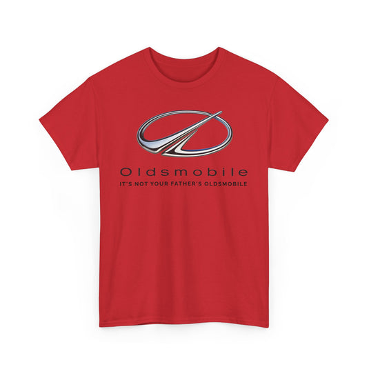 Oldsmobile It's Not Your Father's Oldsmobile Chrome Logo T-shirt