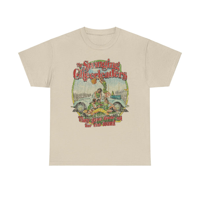 The Swinging Cheerleaders 1974 College Cheerleading Movie T-shirt