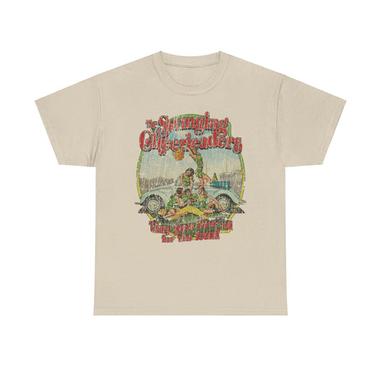 The Swinging Cheerleaders 1974 College Cheerleading Movie T-shirt