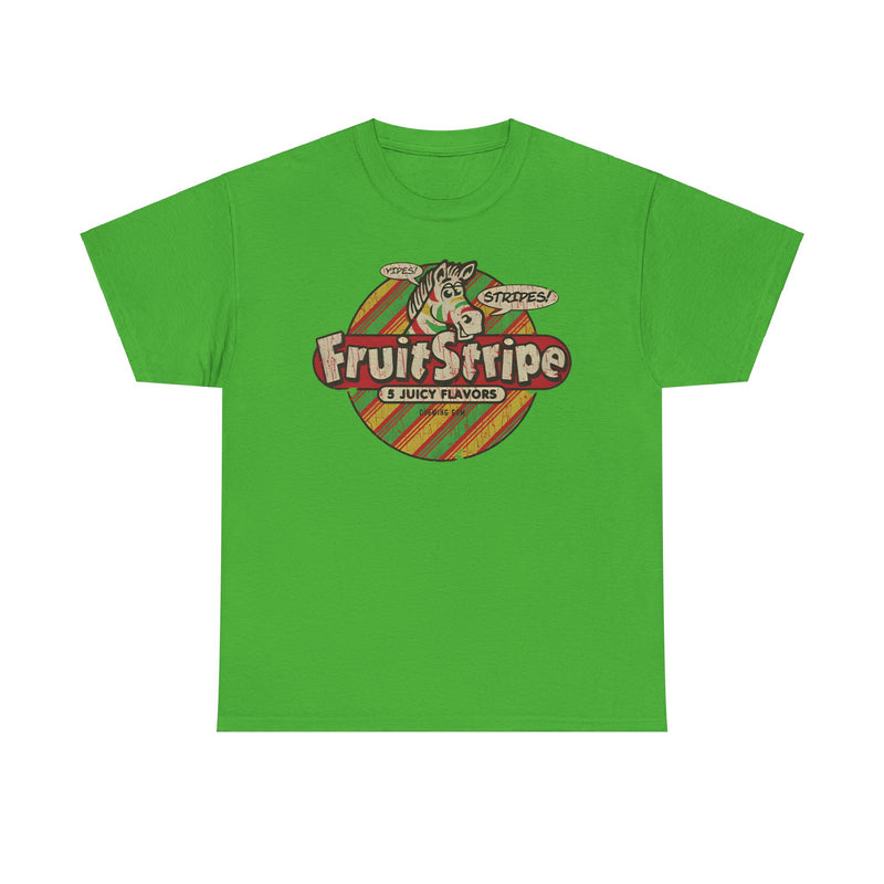 Load image into Gallery viewer, Fruit Stripe 1960 Yipes Stripes Flavor Chewing Gum Zebra T-shirt

