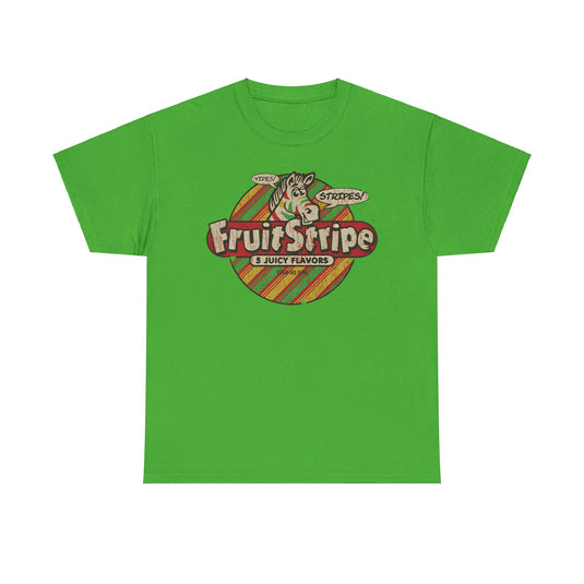 Fruit Stripe 1960 Yipes Stripes Flavor Chewing Gum Zebra T-shirt