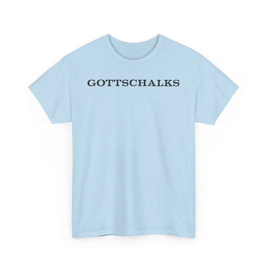 Gottschalks Simple Black Text Department Store Logo T-Shirt