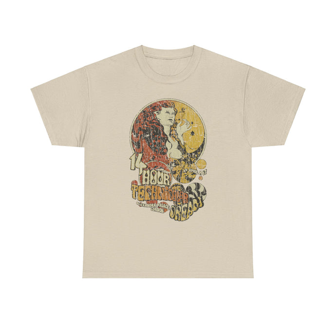 The 14 Hour Technicolor Dream 1967 London Psychedelic Musical Concert T-shirt