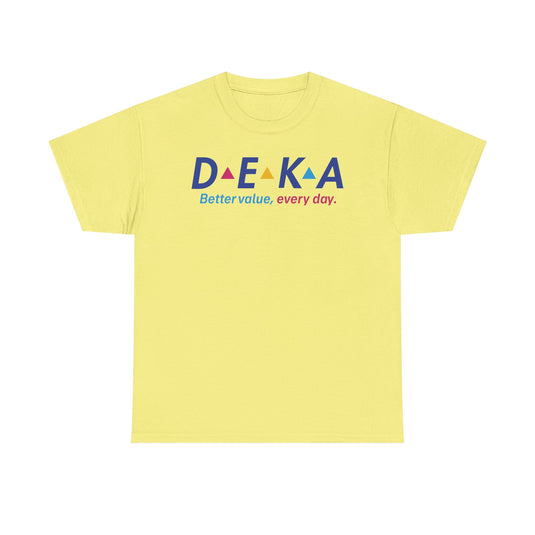 DEKA Better Value Every Day Vintage Logo T-Shirt