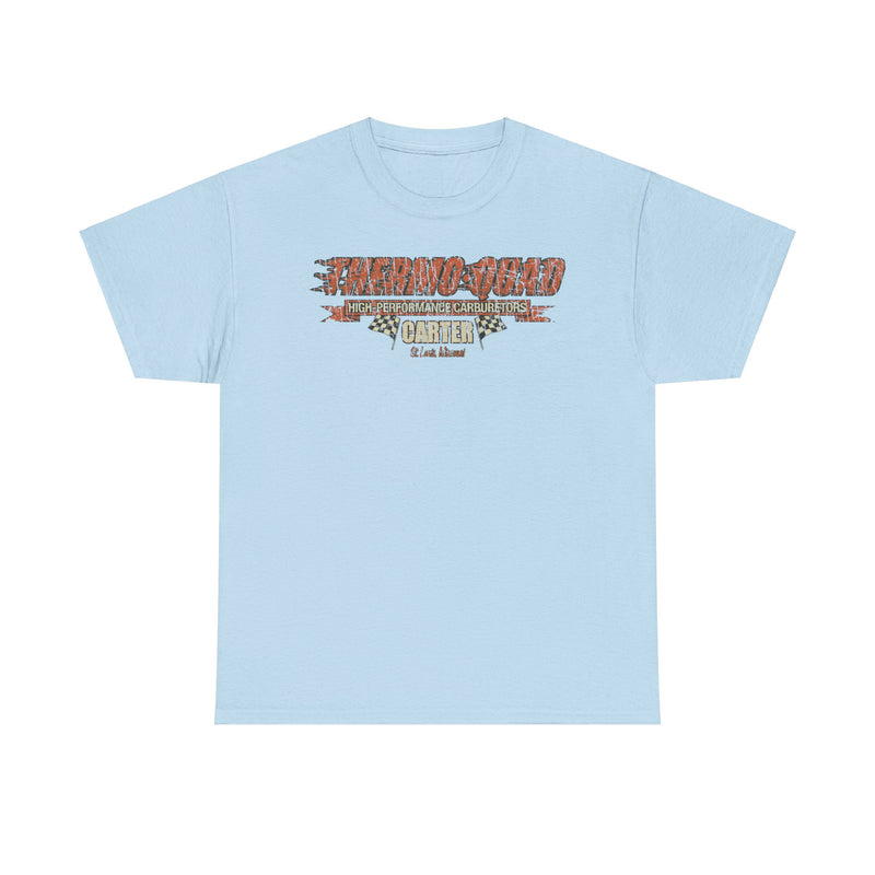 Load image into Gallery viewer, ThermoQuad High-Performance Carburetors 1971 St. Louis Missouri Carter Car Company T-shirt
