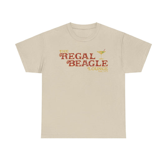 The Regal Beagle Lounge 1977 Three's Company Bar TV Show T-shirt