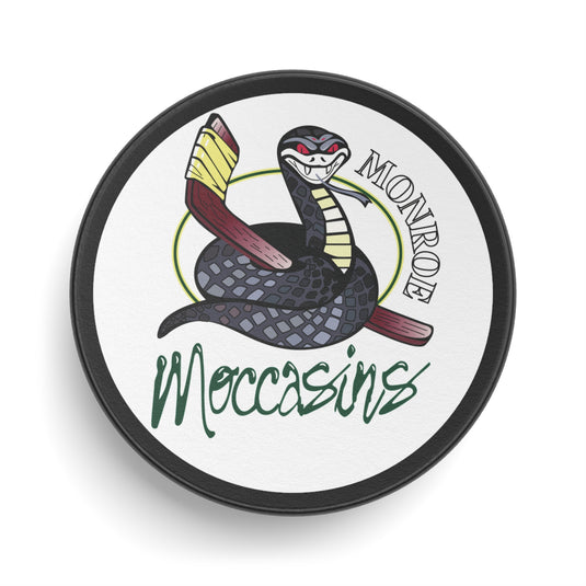 Monroe Moccasins Louisiana 1997-2001 Hockey Puck