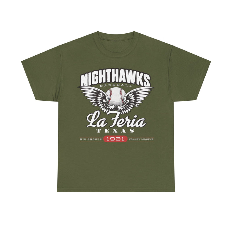 Load image into Gallery viewer, La Feria Nighthawks Est 1931 Texas Baseball T-shirt
