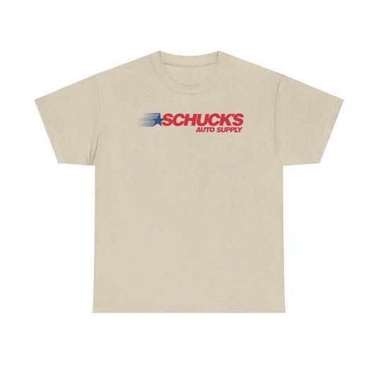 Schucks Auto Supply Speed Star Logo Automotive Parts Store Chain T-shirt