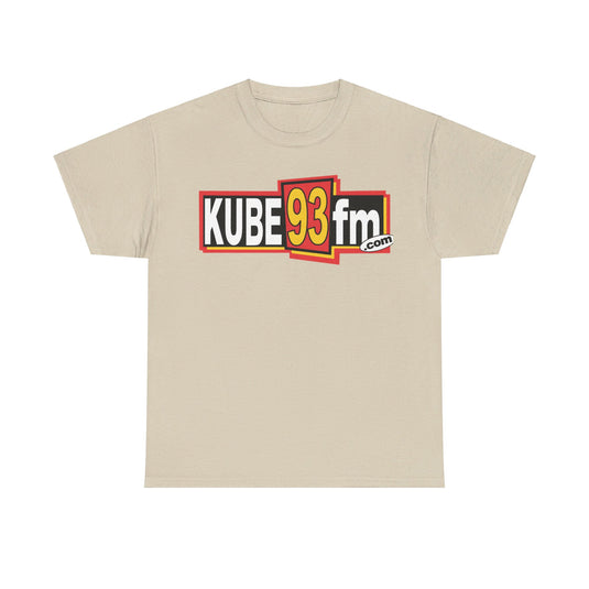 Kube 93 FM Seattle Washington Logo Radio Station T-shirt