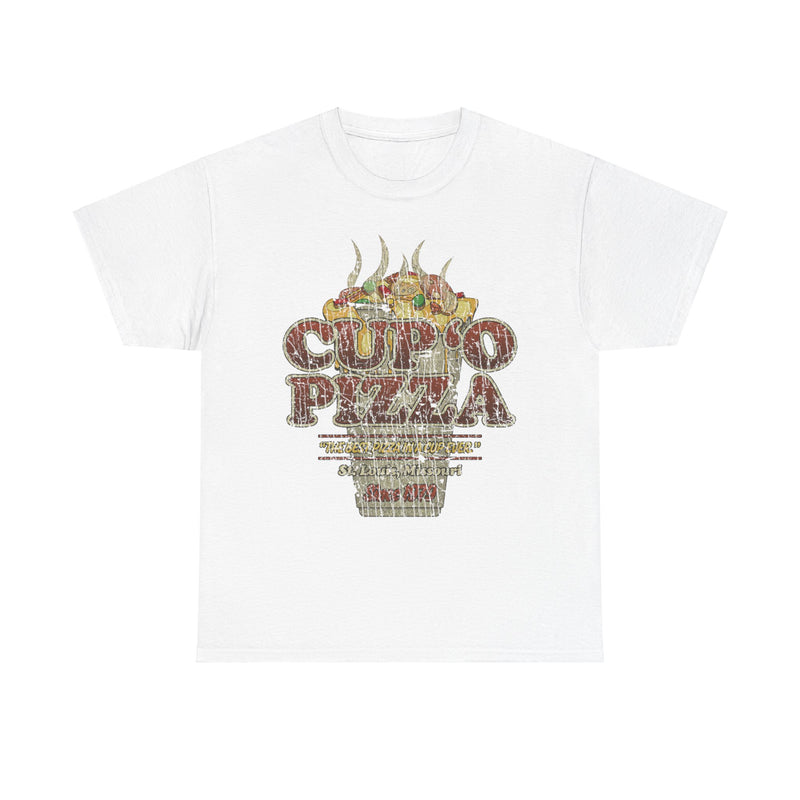 Load image into Gallery viewer, Cup O Pizza In a Cup Missouri Restaurant T-shirt
