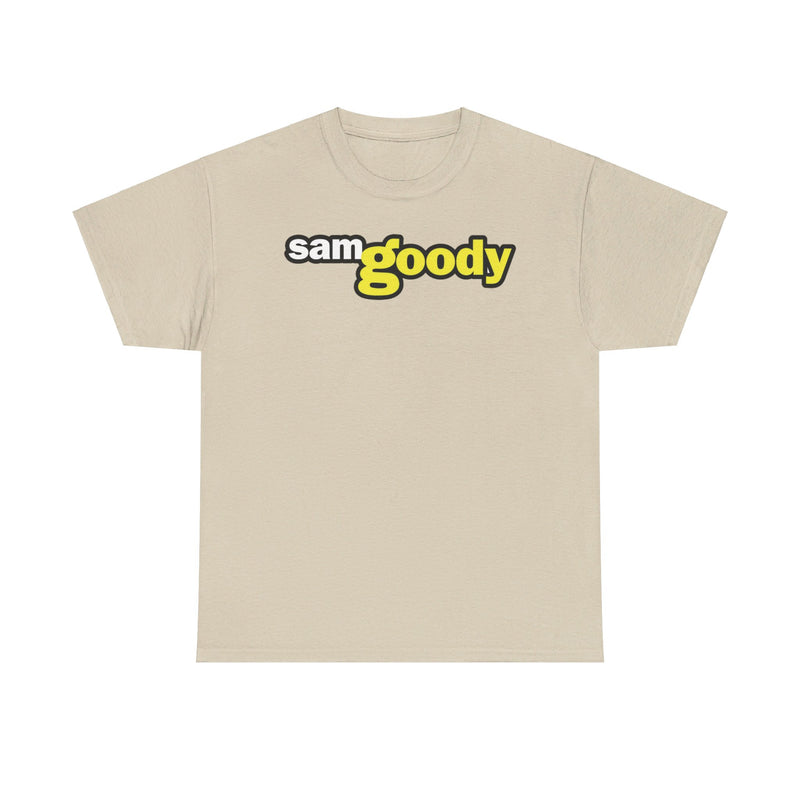 Load image into Gallery viewer, Sam Goody Music Store Logo Retro Nostalgic T-shirt
