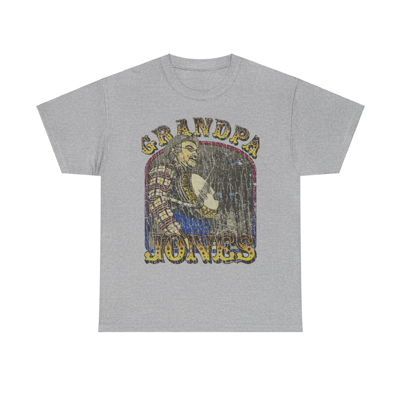 Load image into Gallery viewer, Grandpa Jones Country Music Banjo Player T-shirt
