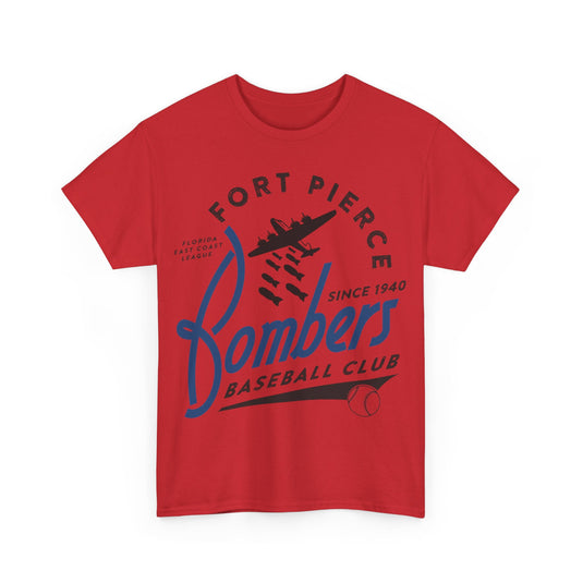 Fort Pierce Bombers Est 1940 Florida Baseball T-shirt