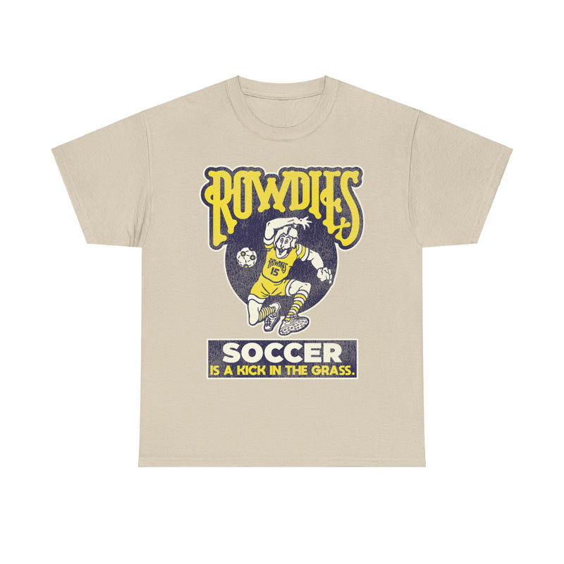 Load image into Gallery viewer, Tampa Bay Rowdies Soccer is a Kick in the Grass Retro Nostalgic T-shirt
