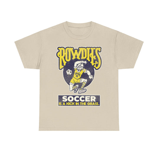 Tampa Bay Rowdies Soccer is a Kick in the Grass Retro Nostalgic T-shirt