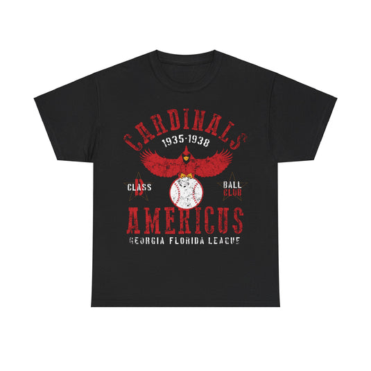 Americus Cardinals Est 1935 Georgia Baseball T-shirt