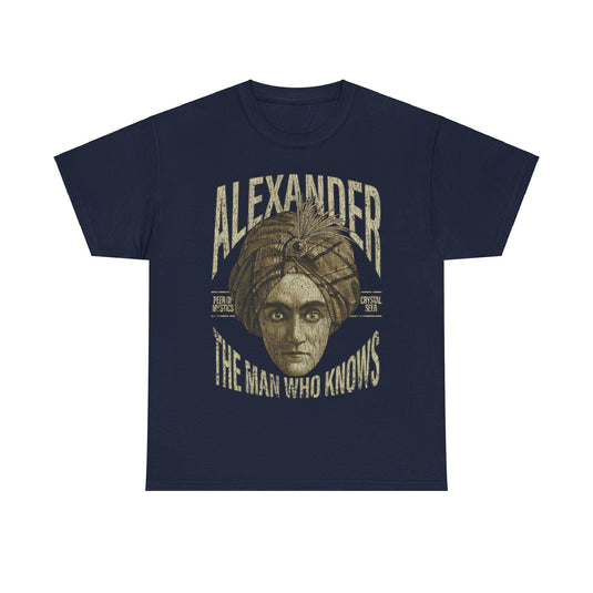 Alexander the Man Who Knows Mentalist T-shirt