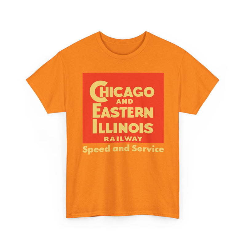 Load image into Gallery viewer, Chicago Eastern Illinois Speed Service Railroad Logo Train T-Shirt
