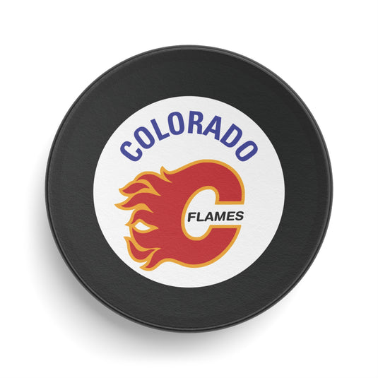 Colorado Flames Central League '82-'84 Hockey Puck