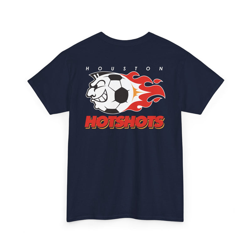 Load image into Gallery viewer, Houston Hotshots Texas Soccer 1994-2000 Double Logo T-shirt
