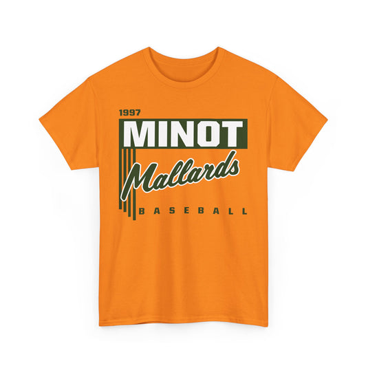 Minot Mallards Prairie League Baseball 1995-1997 North Dakota T-shirt