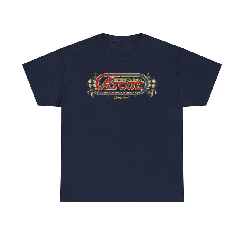 Load image into Gallery viewer, Ascot Speedway 1957 Gardena California Car T-shirt
