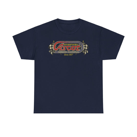 Ascot Speedway 1957 Gardena California Car T-shirt