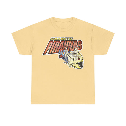 Anaheim Piranhas California Football Team T-shirt