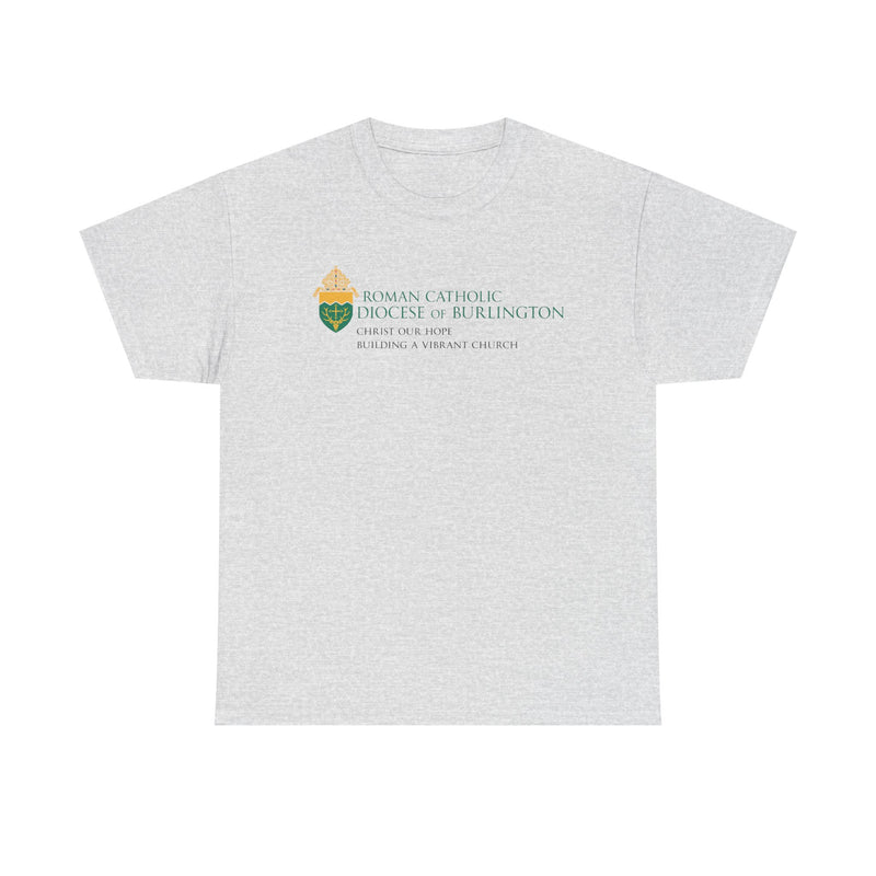 Load image into Gallery viewer, Diocese of Burlington T-Shirt - Catholic Church Logo Tee - Vermont Religious
