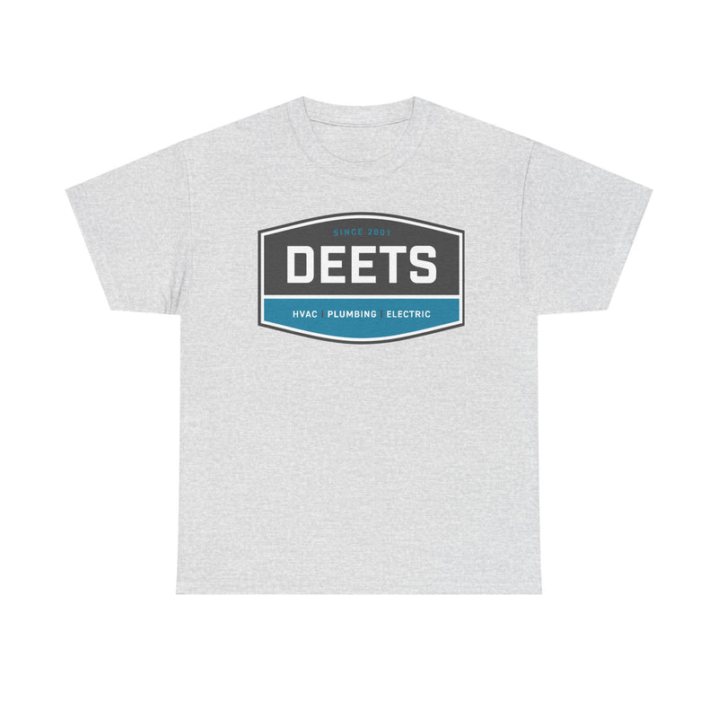 Load image into Gallery viewer, Deets Mechanical T-Shirt - HVAC Plumbing Electric Industry Logo Tee
