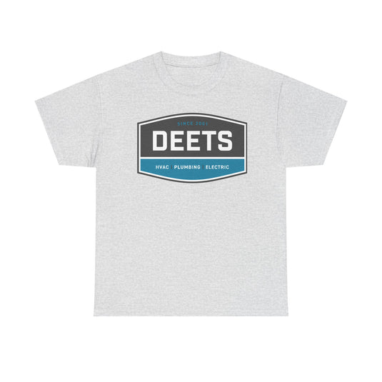 Deets Mechanical T-Shirt - HVAC Plumbing Electric Industry Logo Tee