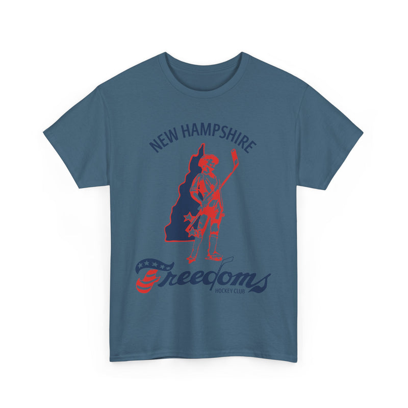 Load image into Gallery viewer, New Hampshire Freedoms Northeastern Hockey League 1978 T-shirt
