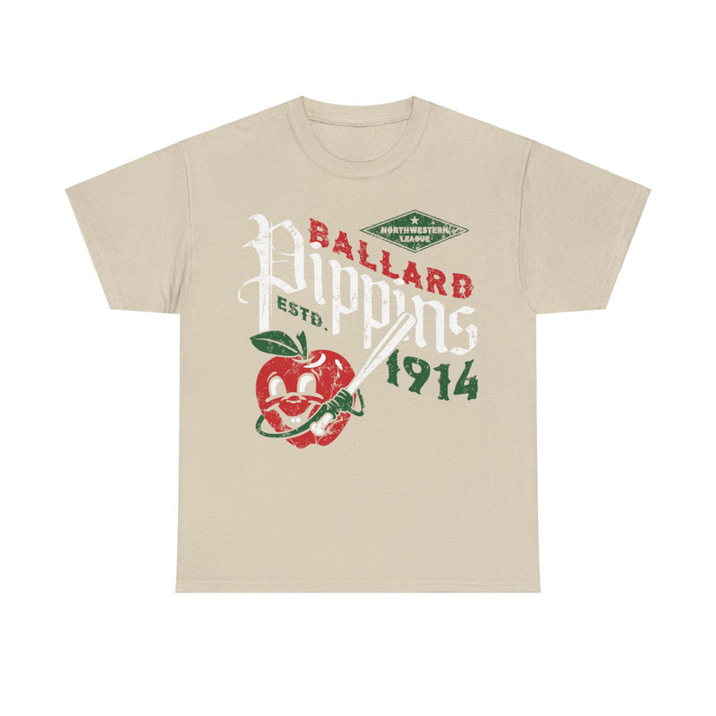 Load image into Gallery viewer, Ballard Pippins Est 1914 Seattle Washington Baseball T-shirt
