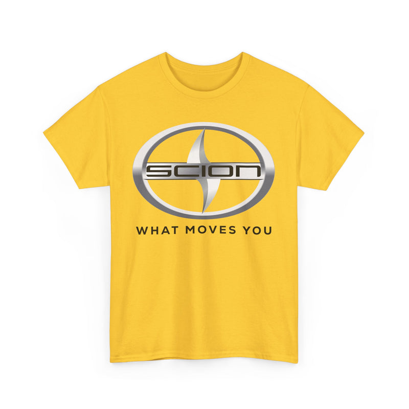 Load image into Gallery viewer, Scion What Moves You Toyota Division Logo Classic Automotive T-shirt
