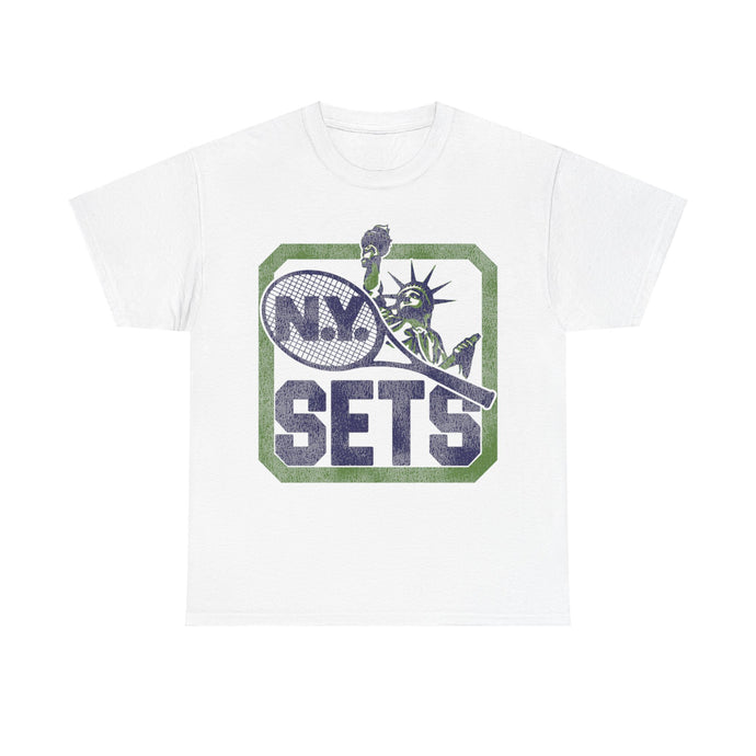 New York Sets Tennis Team Retro Nostalgic T-shirt