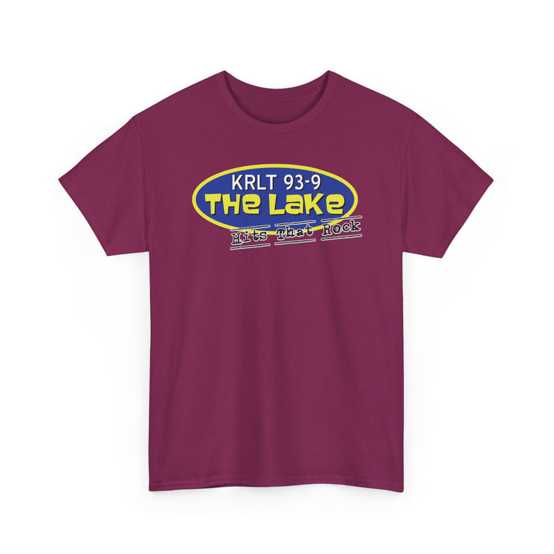 Load image into Gallery viewer, KRLT 93.9 The Lake T-Shirt - Radio Station Logo Tee - Rock Music
