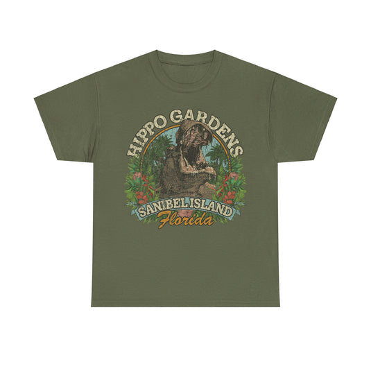 Sanibel Island Hippo Gardens Florida Park T-shirt