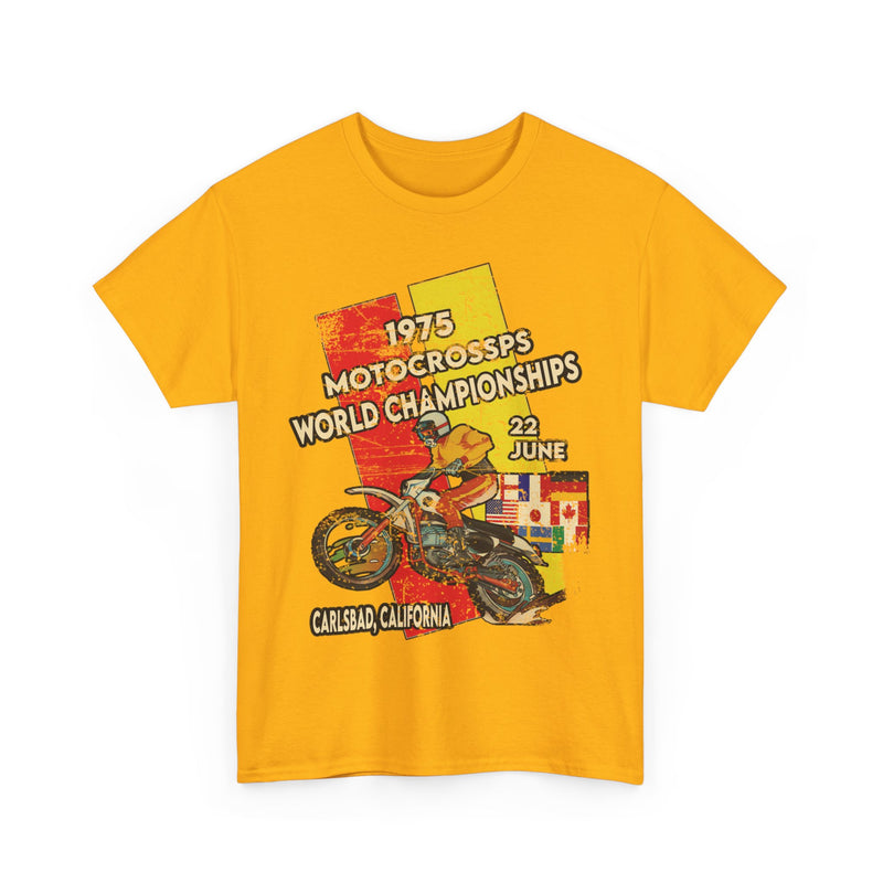 Load image into Gallery viewer, Motocross  World Championships 1975 California T-shirt
