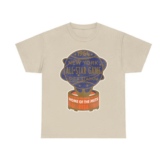 Shea Stadium 1964 New York Nostalgic Retro Baseball Team T-shirt