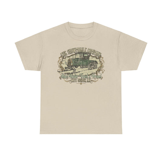 The Snowmobile Company 1922 West Ossipee New Hampshire Car Snow Logo T-shirt