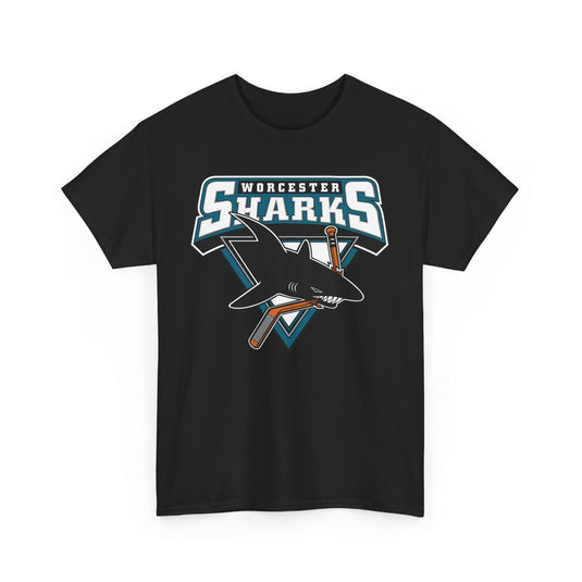 Worcester Sharks Hockey 2006-2015 Massachusetts T-shirt