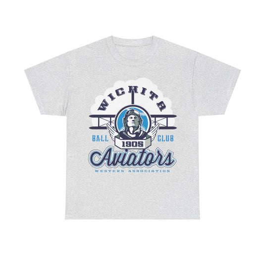 Wichita Aviators Est 1905 Kansas Baseball T-shirt