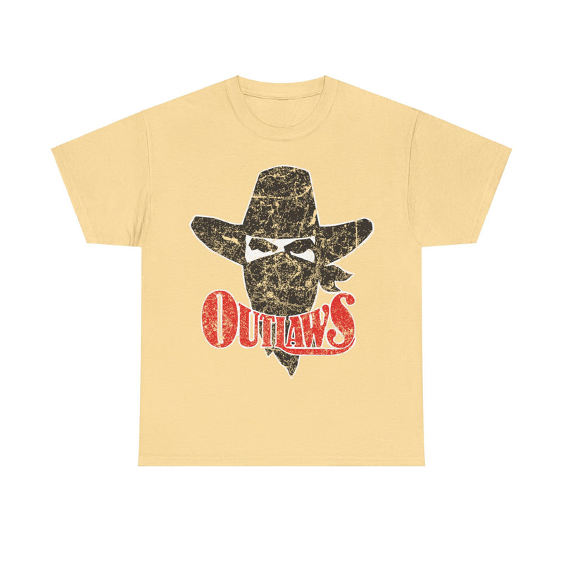 Load image into Gallery viewer, Arizona Outlaws Cowboy Logo Football Team T-shirt
