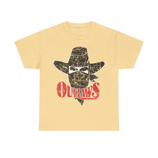 Arizona Outlaws Cowboy Logo Football Team T-shirt