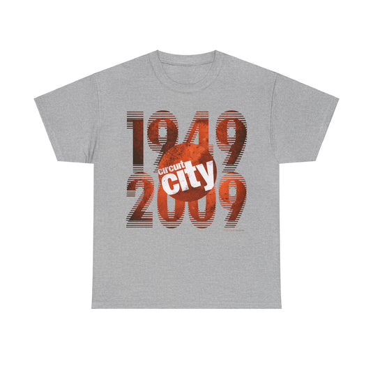 Circuit City Retail Store 1949-2009 Nostalgic Retro Throwback T-shirt