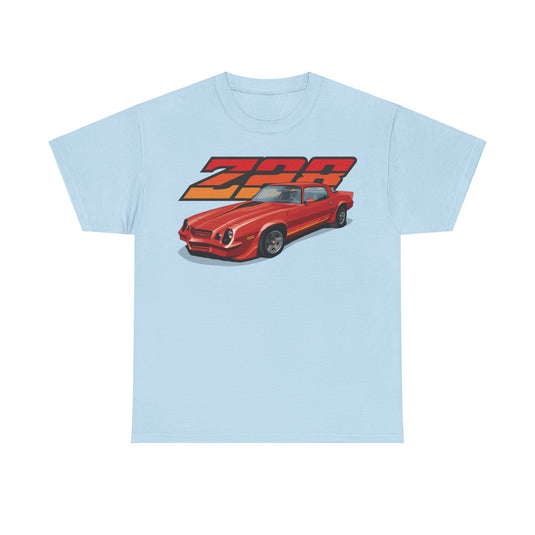 Chevrolet Camaro Z28 Car 1981 Nostalgic Retro T-shirt