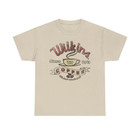 Wilkins Coffee 1923 Restaurant Nostalgic T-shirt